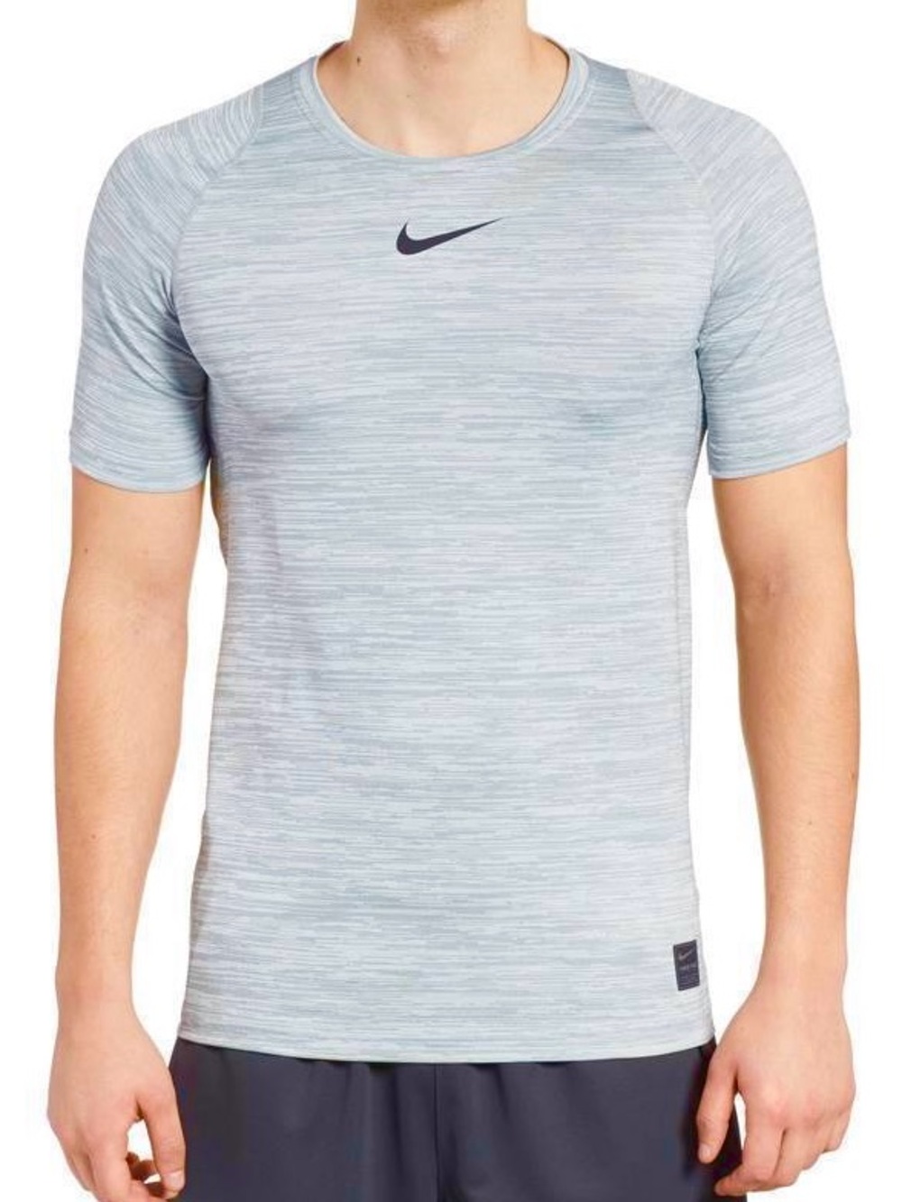 Nike Pro Men’s Dri-Fit Gray Tee EUC